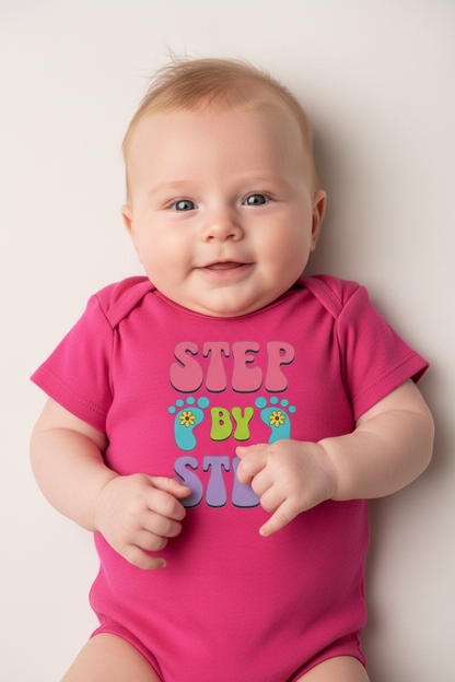 Baby - Bright Pink romper studio