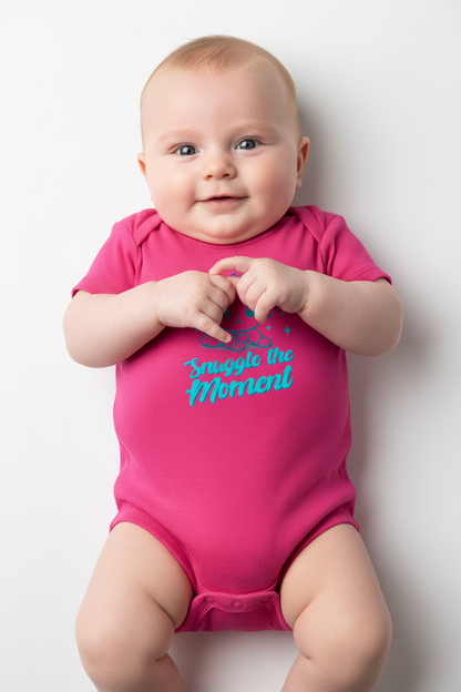 Baby - Bright Pink romper
