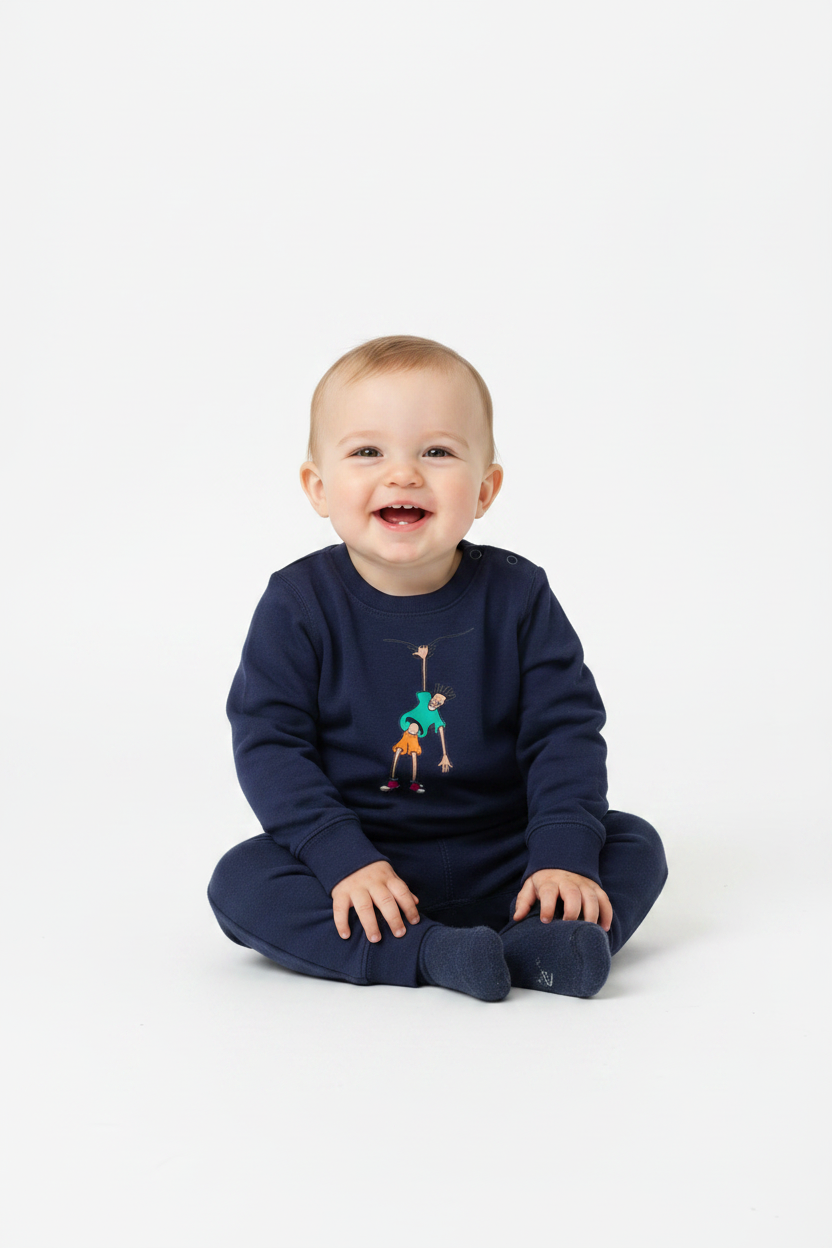 Baby - French Navy sweatshirt