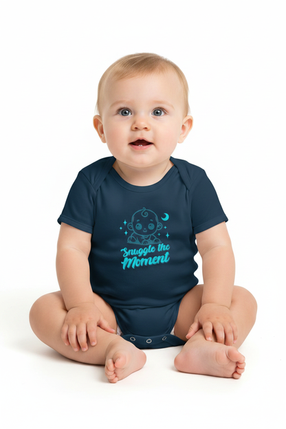 Baby - Navy romper