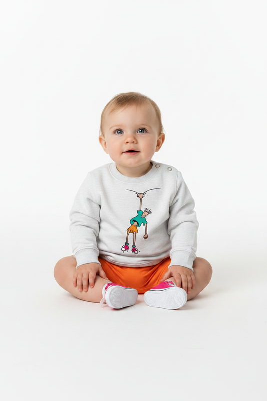 Baby - White sweatshirt