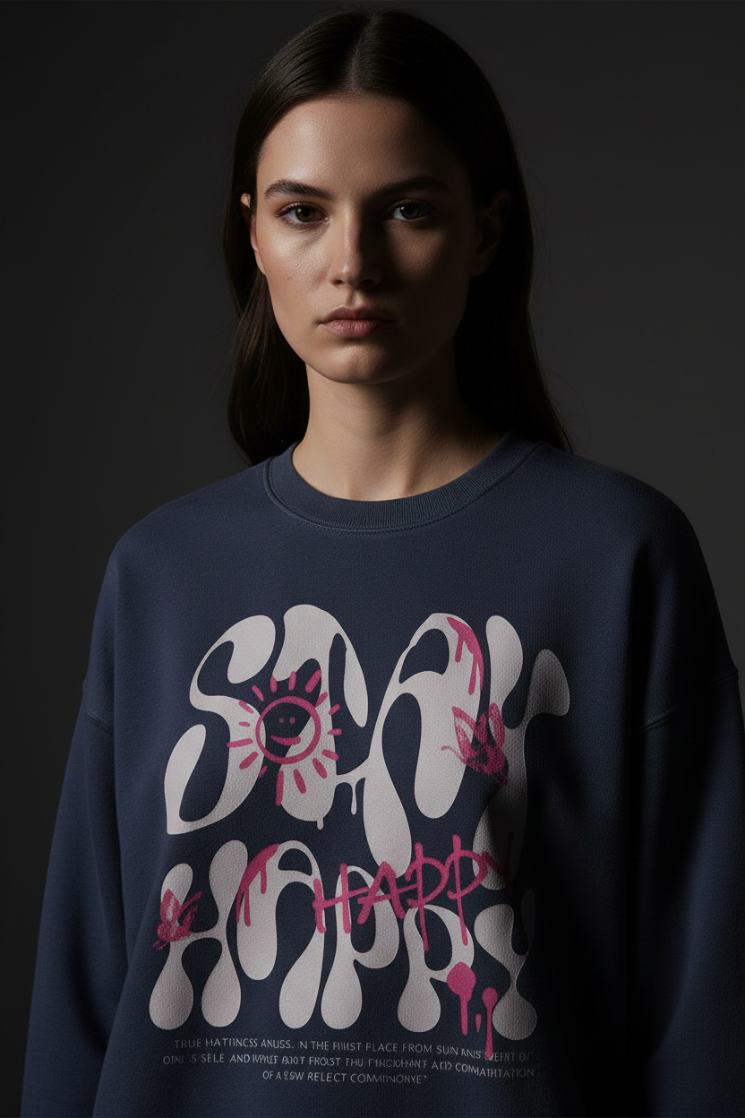 French Navy Dark Studio