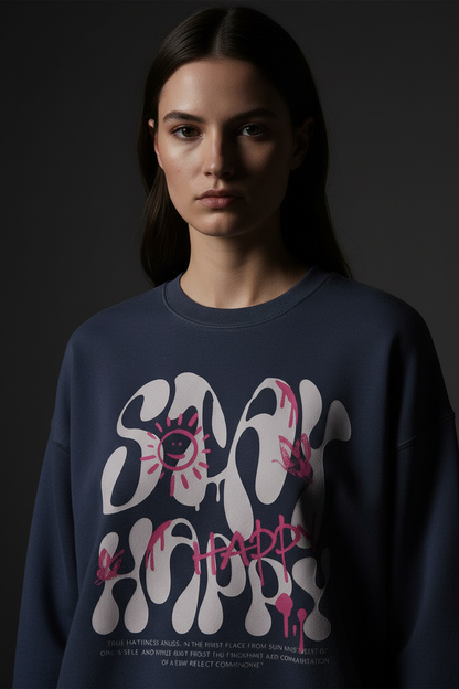French Navy Dark Studio