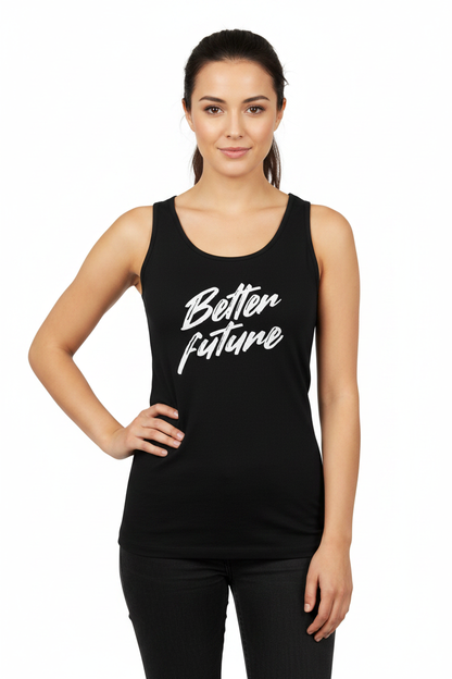 Female model 3 - Ladies Merch Top