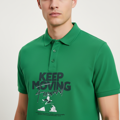 Close-up - Jolly Green polo