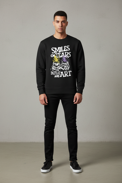 Black - Male Model Front View