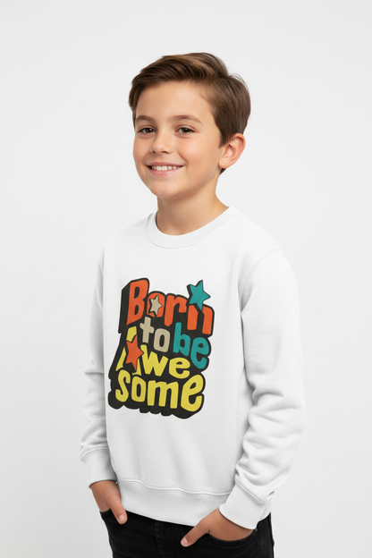 AWDis Kids Sweatshirt Awesome