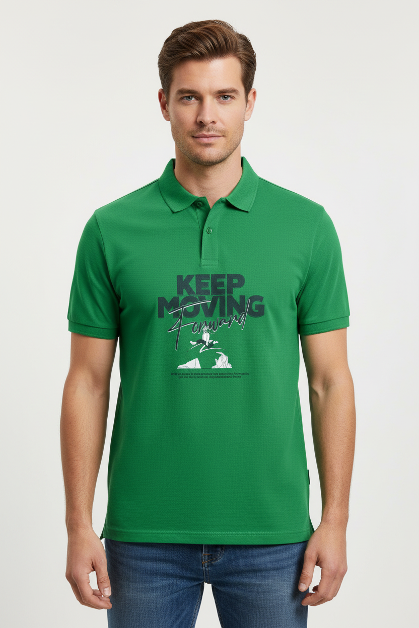 Male model - Jolly Green polo