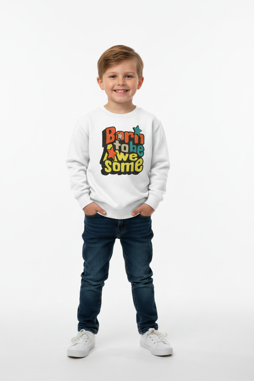 AWDis Kids Sweatshirt Awesome