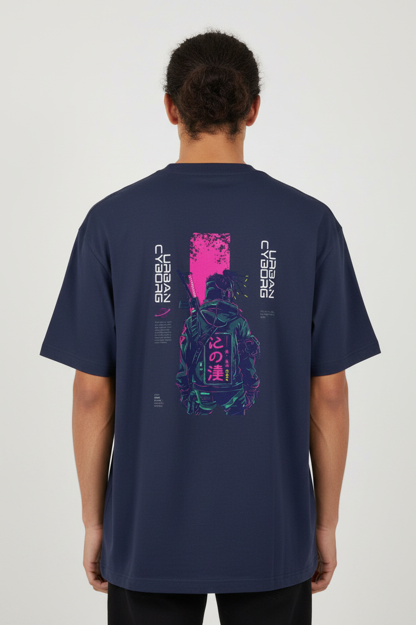 Male model back - Dark Navy