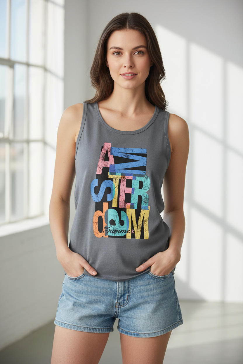 Charcoal - SoftStyle Tank Top