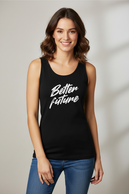 Female model 2 - Ladies Merch Top