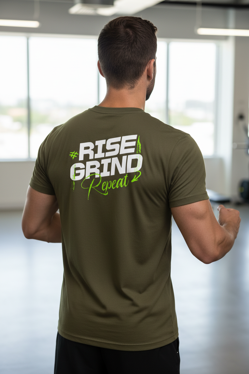 Olive Green - Back